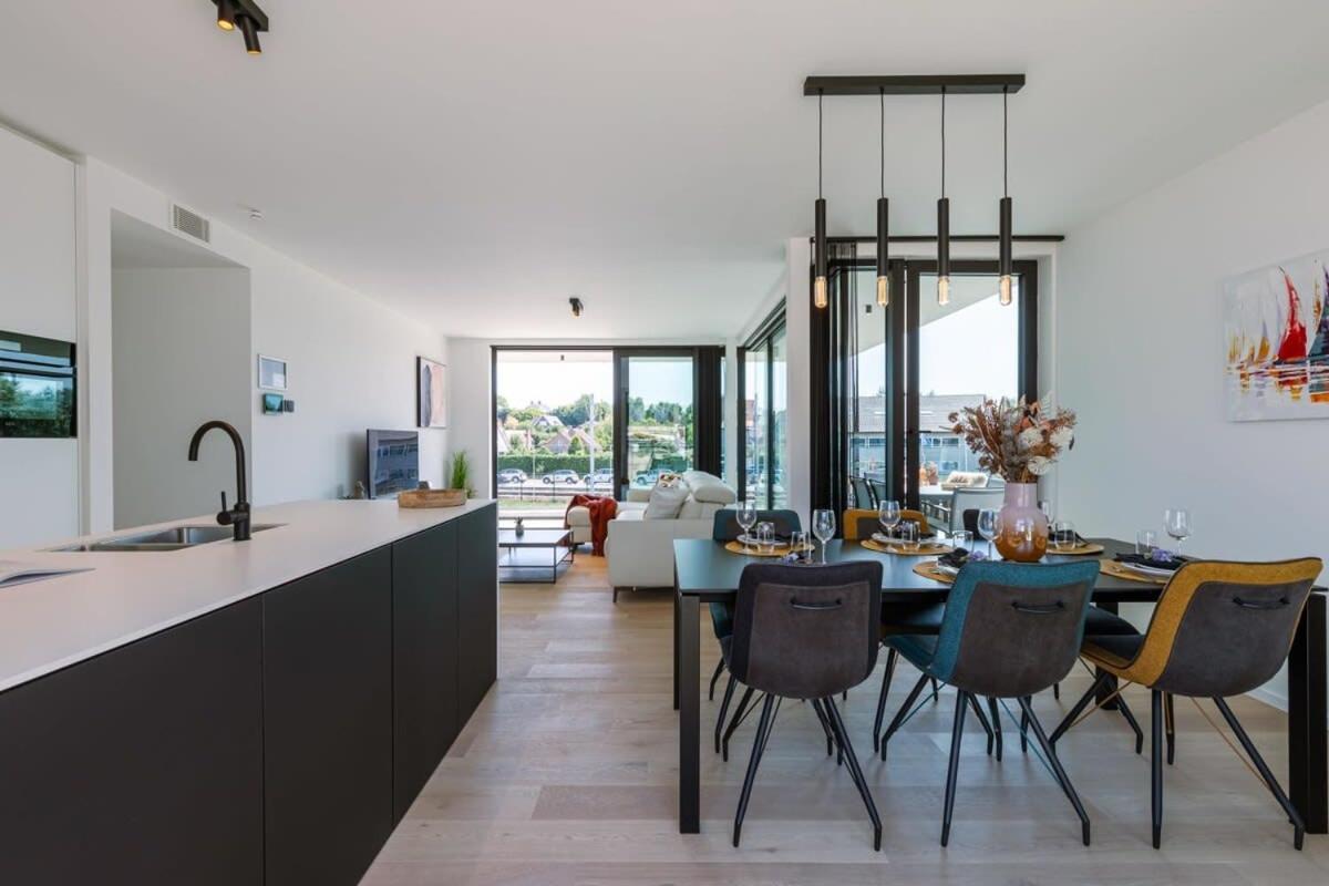 New, Luxurious And Modern Apartment With Private Parking Koksijde Εξωτερικό φωτογραφία