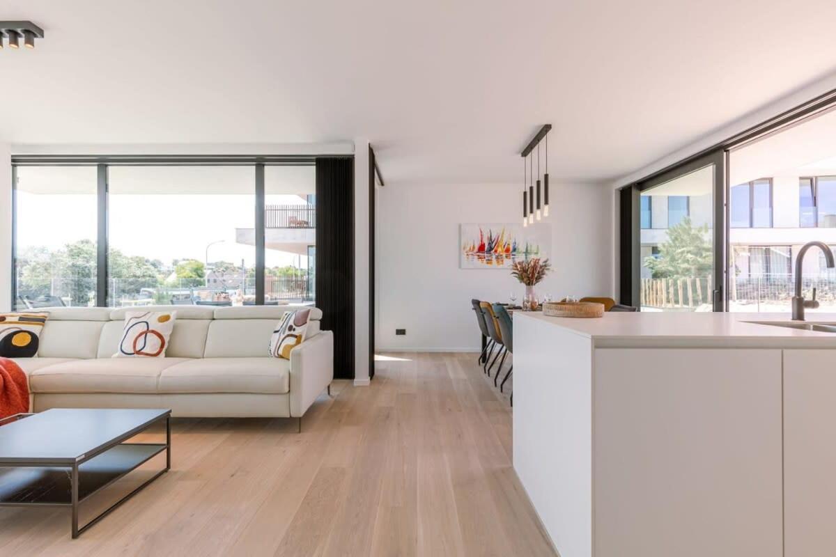 New, Luxurious And Modern Apartment With Private Parking Koksijde Εξωτερικό φωτογραφία